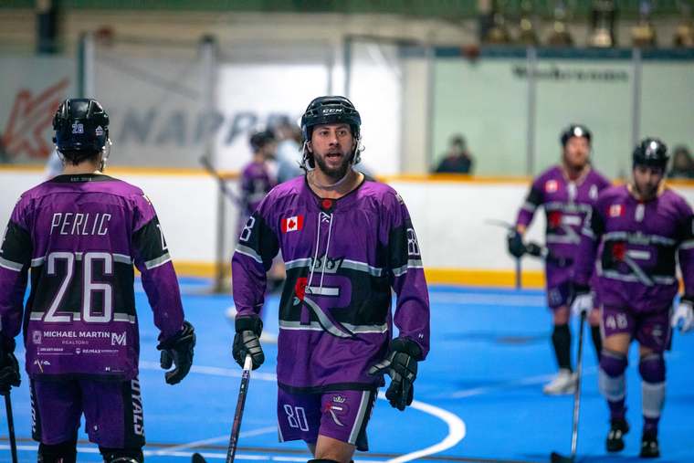 Team heading out for the next period
